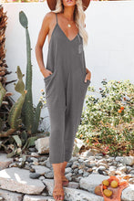 Load image into Gallery viewer, Gray Textured Jumpsuit