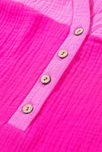 Load image into Gallery viewer, Color Block Tiered Puff Sleeve Dress