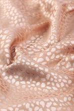 Load image into Gallery viewer, Rose Gold Tie Mock Neck Leopard Tank Top