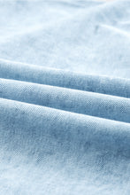 Load image into Gallery viewer, Mineral Wash Ruffled Denim Dress