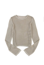 Load image into Gallery viewer, Khaki Knit Long Sleeve Top