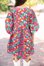 Load image into Gallery viewer, Bubble Sleeve Babydoll Dress