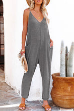 Load image into Gallery viewer, Gray Textured Jumpsuit