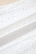 Load image into Gallery viewer, White Lace Crochet Tank Top