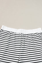 Load image into Gallery viewer, Stripe Tee and Shorts Set