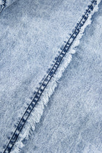 Load image into Gallery viewer, Light Wash Wide Leg Denim Overall