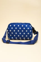 Load image into Gallery viewer, Bluing Independent Day Flag Star Printed Crossbody Bag