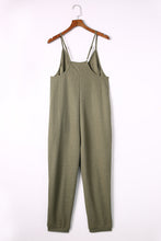 Load image into Gallery viewer, Green Textured Jumpsuit