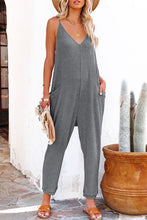 Load image into Gallery viewer, Gray Textured Jumpsuit