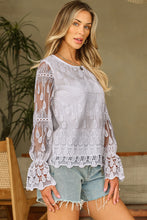 Load image into Gallery viewer, Flounce Sleeve Blouse