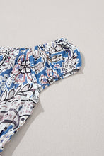 Load image into Gallery viewer, Paisley Print Off Shoulder Maxi Dress