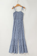 Load image into Gallery viewer, Clear Skies Wide Leg Floral Jumpsuit