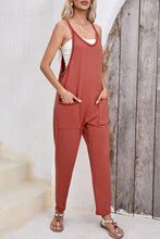 Load image into Gallery viewer, Harem Pants Sleeveless V Neck Jumpsuit
