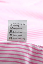 Load image into Gallery viewer, Pink Boyfriend Shirt with Pockets and Ruched Cuffs