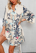 Load image into Gallery viewer, Tribal Print Mini Dress