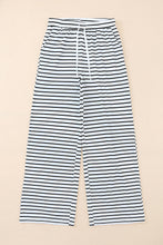 Load image into Gallery viewer, White Striped Wide Leg Pants