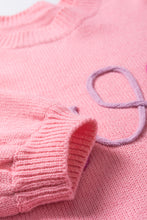 Load image into Gallery viewer, Mom Tinsel Front Short Sleeve Sweater