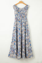 Load image into Gallery viewer, Paisley Print Off Shoulder Maxi Dress