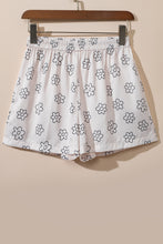 Load image into Gallery viewer, Beige Floret Printed Pajama Shorts Set