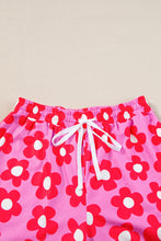 Load image into Gallery viewer, Pink Flower Print Pajamas Set