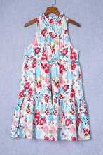Load image into Gallery viewer, Mock Neck Floral Dress