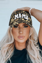 Load image into Gallery viewer, Leopard MAMA Embroidered Leopard Baseball Cap