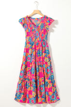 Load image into Gallery viewer, Floral Ruffle Maxi Dress