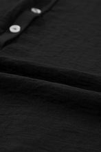 Load image into Gallery viewer, Black Collared Romper