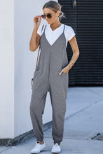 Load image into Gallery viewer, Gray Textured Jumpsuit