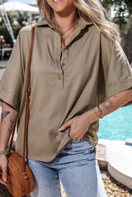 Load image into Gallery viewer, Collared Oversize Top