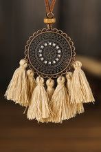 Load image into Gallery viewer, Tasseled Pendant Necklace Set