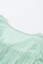 Load image into Gallery viewer, Green Pleated Romper