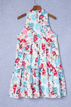 Load image into Gallery viewer, Mock Neck Floral Dress
