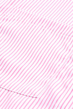 Load image into Gallery viewer, Pink Boyfriend Shirt with Pockets and Ruched Cuffs