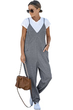 Load image into Gallery viewer, Gray Textured Jumpsuit