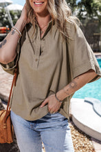 Load image into Gallery viewer, Collared Oversize Top