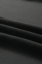 Load image into Gallery viewer, Black Smocked Wrist Top