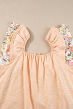 Load image into Gallery viewer, Floral Ruffle Sleeve Blouse