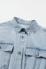 Load image into Gallery viewer, Slit Back Denim Dress