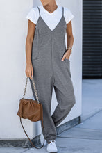 Load image into Gallery viewer, Gray Textured Jumpsuit
