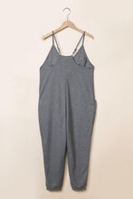 Load image into Gallery viewer, Gray Textured Jumpsuit