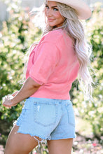 Load image into Gallery viewer, Mom Tinsel Front Short Sleeve Sweater