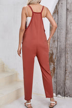 Load image into Gallery viewer, Harem Pants Sleeveless V Neck Jumpsuit