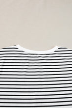Load image into Gallery viewer, Stripe Tee and Shorts Set