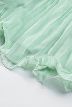 Load image into Gallery viewer, Green Pleated Romper