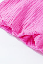 Load image into Gallery viewer, Color Block Tiered Puff Sleeve Dress