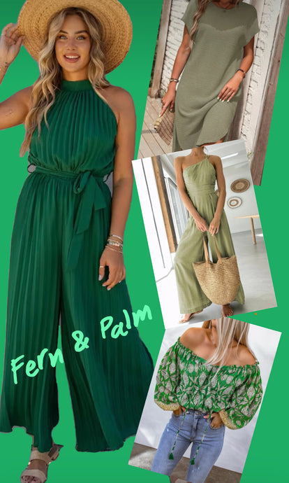 Embrace the Green: Springtime Fashion and St. Patrick's Day Delights at Fern and Palm