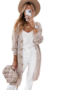 Oatmeal Knit Cardigan