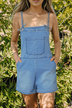 Load image into Gallery viewer, Casual Denim Romper
