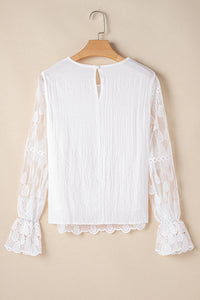 Flounce Sleeve Blouse